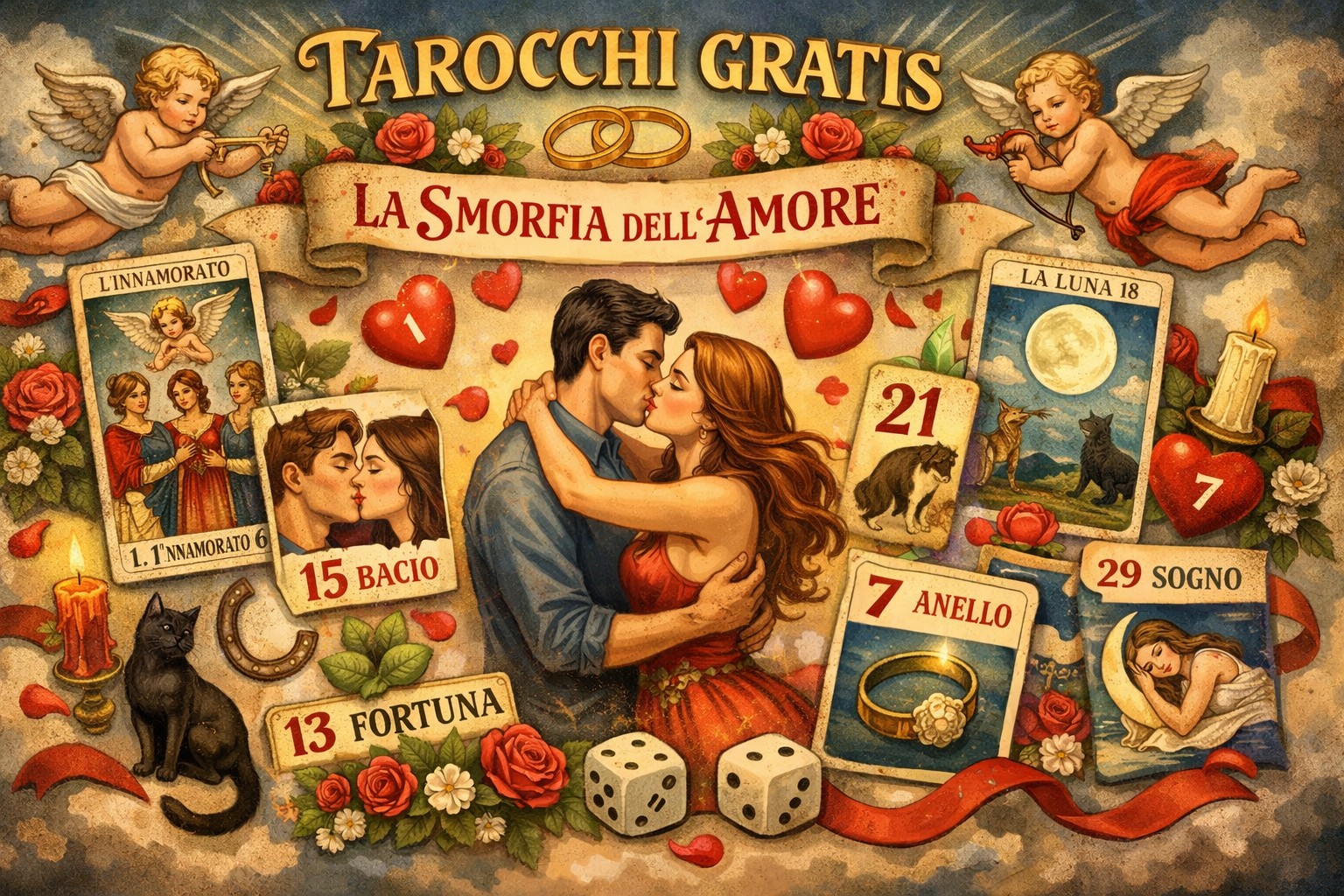 tarocchi gratis 2026 la smofia dell'amore del cartomante francesco
