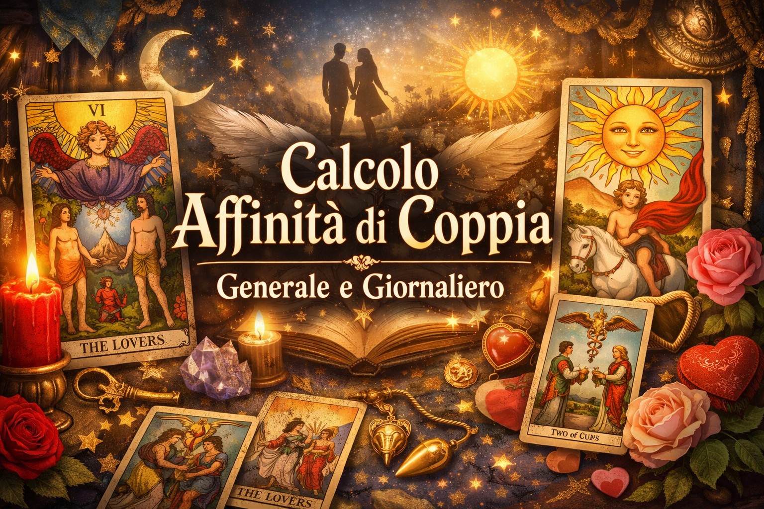 tarocchi gratis amore calcolo affinità di coppia generale e giornaliero